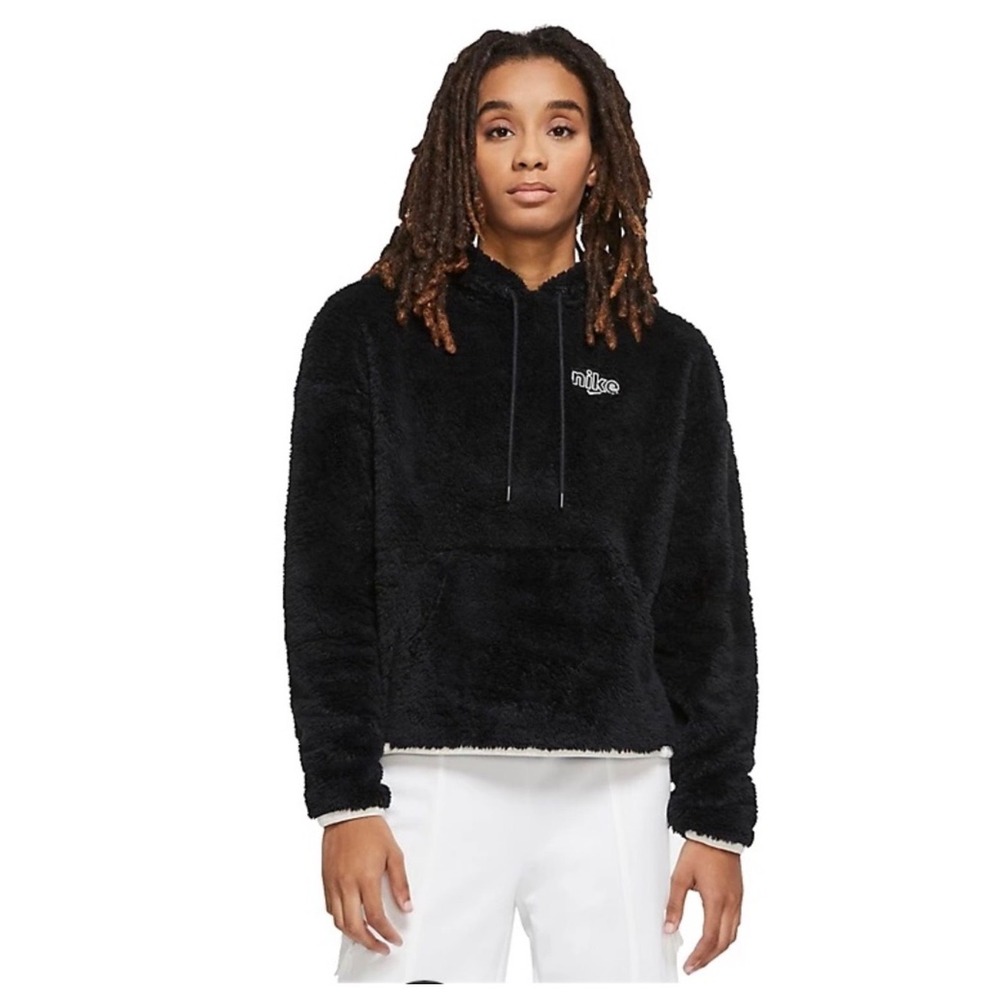 Nike Plush Fleece Sherpa Hoodie Size XL NWT